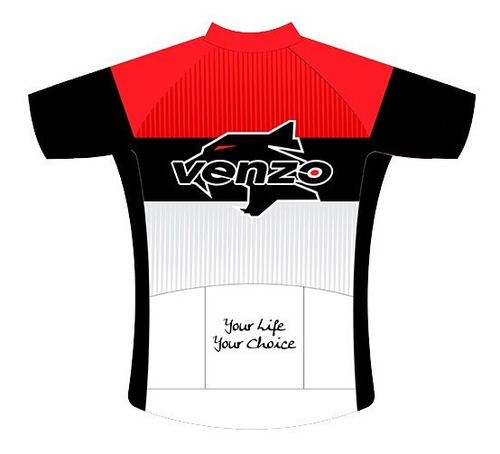 Imagen 2 de 10 de Remera Ciclismo Jersey Venzo M2 - Racer Bikes