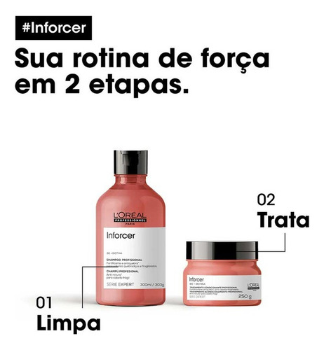 Máscara L'oréal Professionnel Inforcer 250g