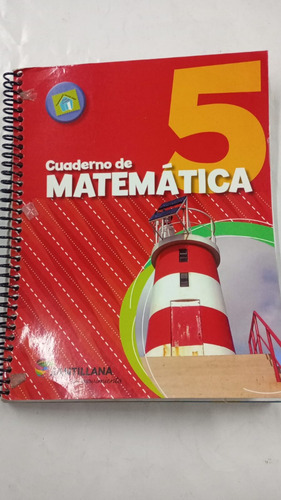 Cuaderno De Matematica 5 En Movimiento Santillana (Usado)