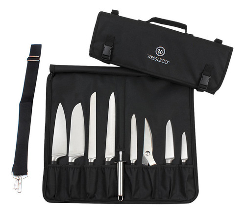 Estuche Para Cuchillos, Bolsa De Rollo De Cuchillo Del Chef