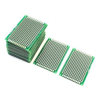 Uxcell A14041800ux1143 25pcs Doble Cara Protoboard Prototipo