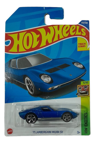 Hot Wheels Lamborghini Miura Sv 1971 #202exótico, De Lujo!