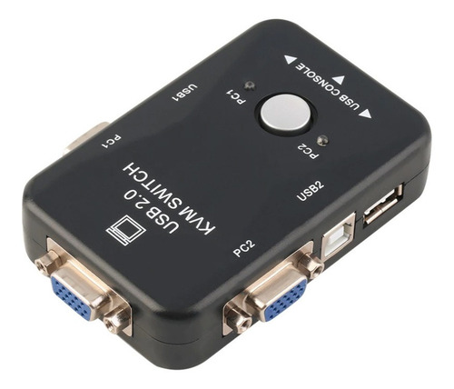 Chaveador Kvm Switch 2 Portas Usb E Vga