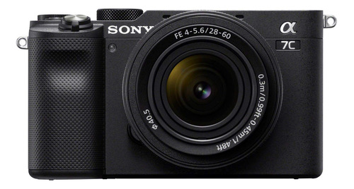 Sony Alpha 7c Frame Compact Mirrorless Camera Kit - Negro (.