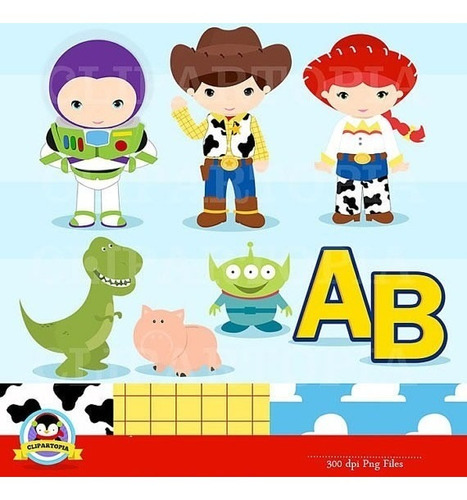 Kit Imprimible Toy Story Imagenes Clipart