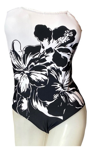 Malla Strapless Estampado Art 928 Talle 2 Al 4  Marymar 