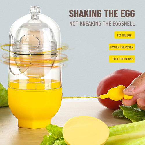 Eggs Shaker Scrambler: Utensilio De Cocina Manual Para Tirar