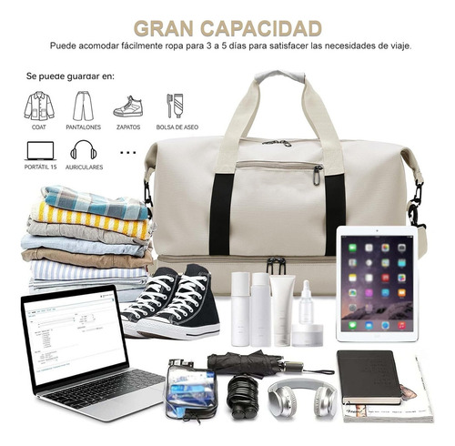 Dd Duffel Bag Multiusos Portátil - Seguro Y Duradero