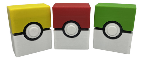 3d Cajas Para Guardar Cartas De Pokemon