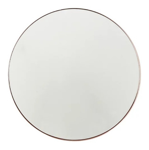 Espelho Redondo 80cm P/ Decoração C/ Kit Instalação 