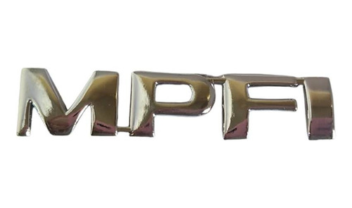 Emblema Palabra Mpfi Chevrolet Corsa 1.6 Cromado 