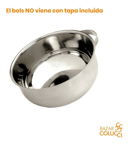 Bols Batidor C/asa Nº 22, Acermel - Bazar Colucci