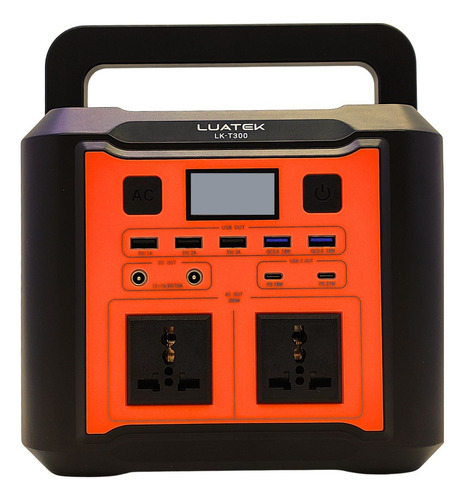Gerador De Energia Portátil Luatek 300w 296wh Usb-c Bivolt