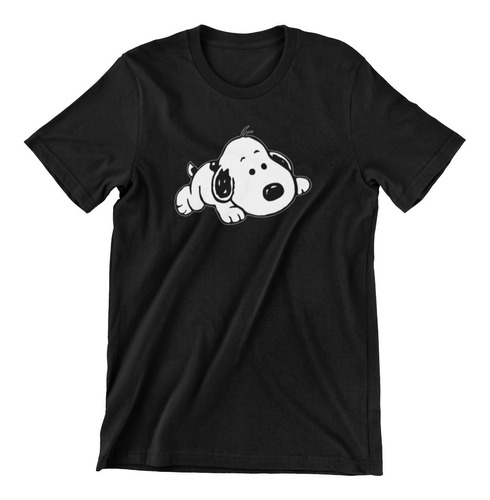 Polera Snoopy - Bebe Acostado - 100% Algodon