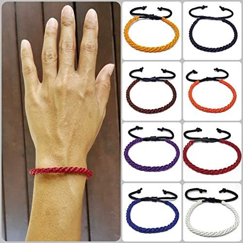 Pulsera De Hilo Tejida Tailandesa Hecha A Mano | Pulsera De