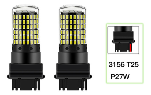 Bombillos Alta Potencia Siliconados Para Reversa