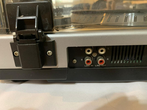 Toca Discos Vinil E Cd Ion Lp2 No Estado E Usado Cinza (Usado)