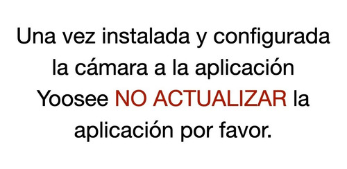 Imagen 7 de 7 de Camara Ip Wifi Hd Motorizada Vision Nocturna 360°/yoosee