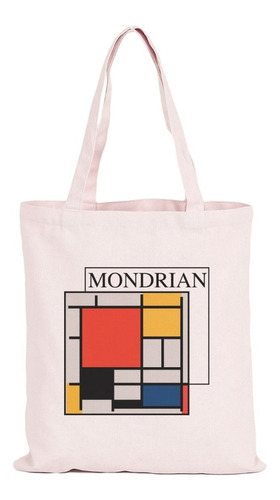 Bolsa Tote Bag Arte Mondrian