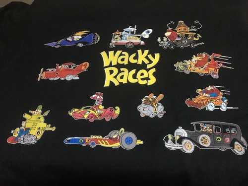 Wacky Races - Animacion - Polera- Cyco Records