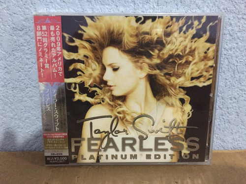 Taylor Swift    Fearless Platinum Edition ( Edicion Japonesa