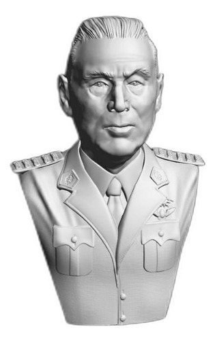 Figura Adorno Estatua Busto General Perón Impreso 3d 50cm