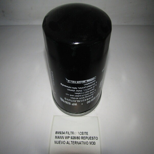 Filtro Aceite Mann Wp 928/80