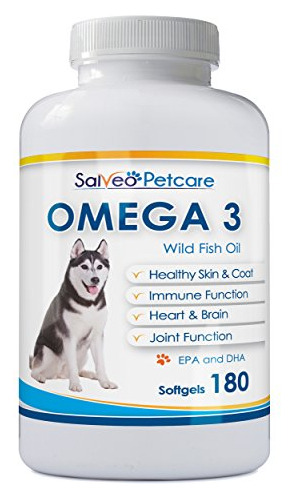 Omega 3 Aceite De Pescado Para Perros - Suplemento De 25tww
