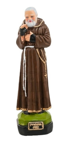 Figura Padre Pio 30 Centímetros De Altura