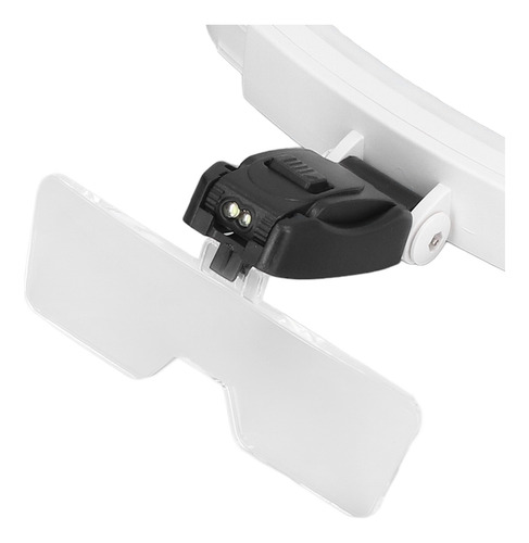 Lupa De Cabeza Recargable Plegable Manos Libres Diadema Led