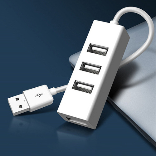Adaptador De Corriente Con Divisor Usb Multi 2.0 Hub, 5 Unid