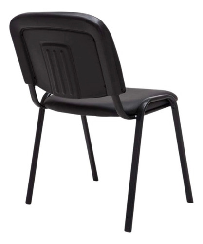 Silla Visita Iso Tapizada Ecocuero Recepción Cacino