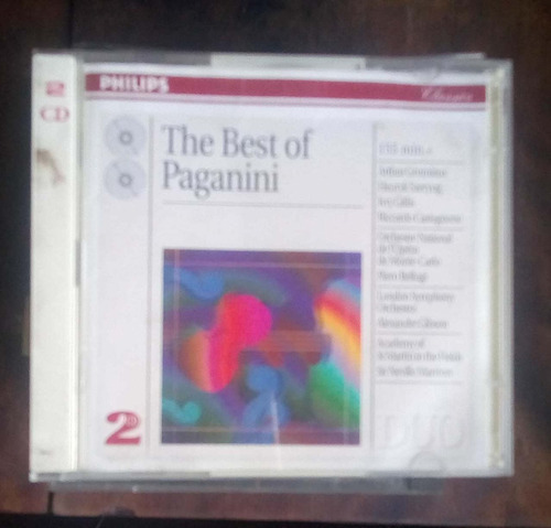 2 Cds The Best Of Paganini - Philips 1999 - Buen Estado