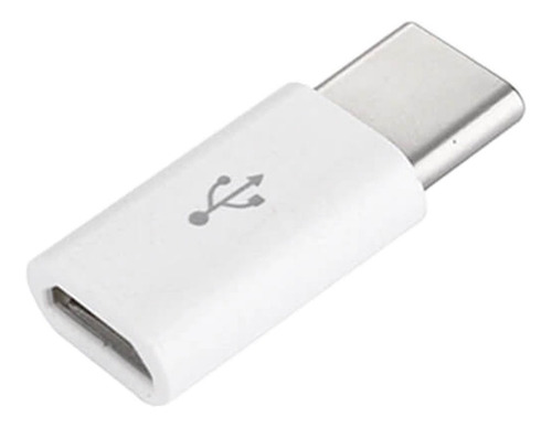 Imagen 3 de 8 de Adaptador Convertidor Micro Usb V8 Hembra A Tipo C Macho