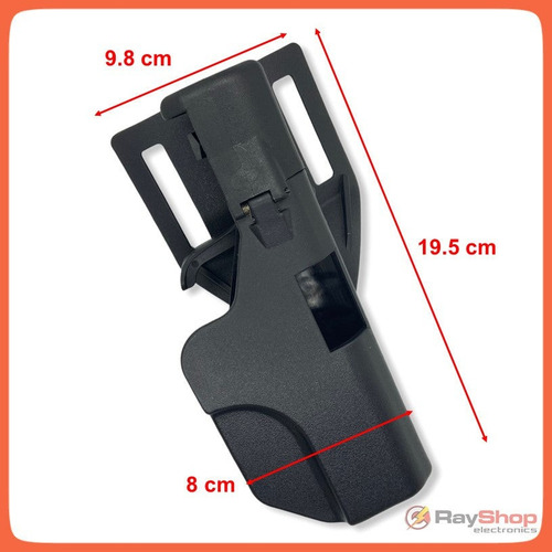 Porta Pistola Glock 17/22/31 Seguro De Retención Mayor Pj088