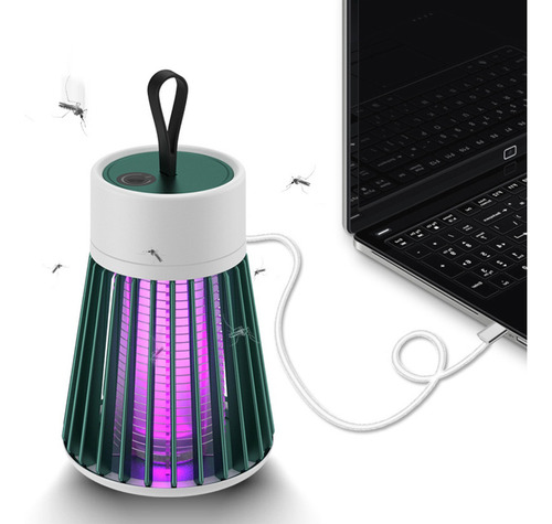 Lámpara Mata Mosquitos Killer Eléctrico Recargable Led