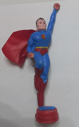 Antiguo Muñeco De Superman 1975 Plástico Inflado