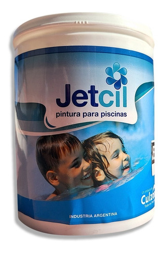 Pintura Para Piscinas Jetcil Blanco Por 1 Litro