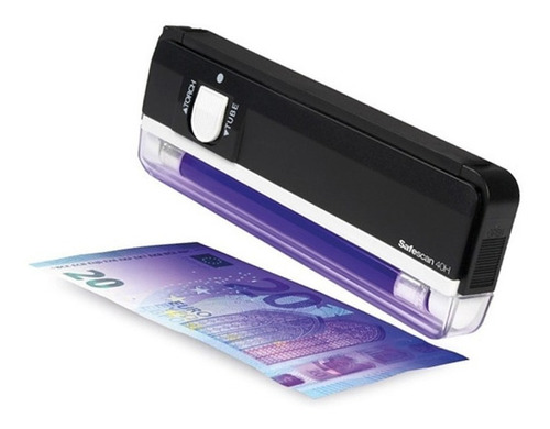 Imagen 1 de 4 de Detector Billetes Falsos Portatil Luz Ultravioleta Linterna
