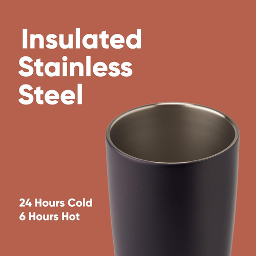 Owala Smoothsip - Vaso De Café Aislado De Acero Inoxidable