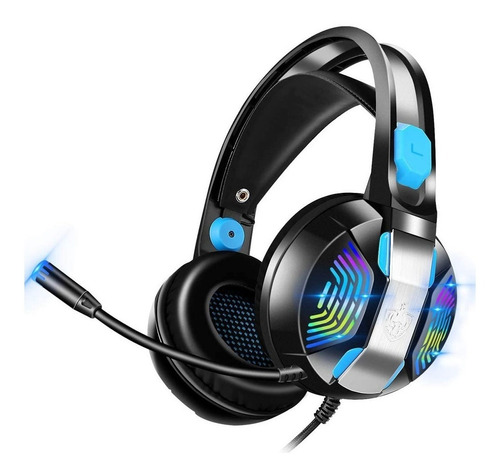 Diadema Gamer H-100 Phoinikas Plug Xbox / Ps4 Luz Rgb