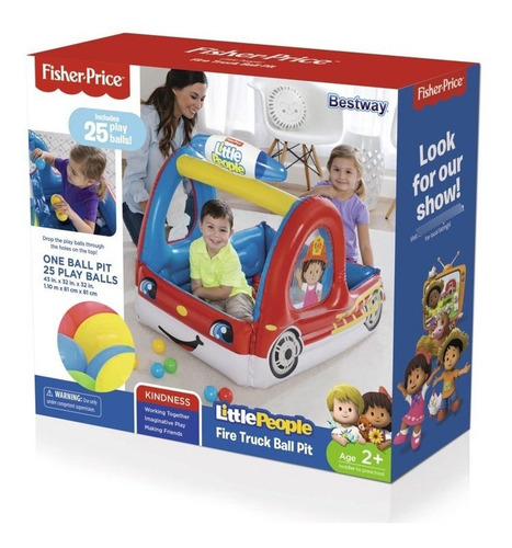 Imagen 7 de 7 de Piscina De Pelotas Para Niños De Fisher Price Importada