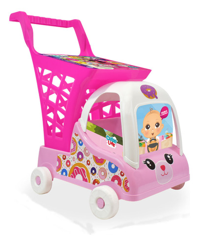 Cutie Life Carrito Supermercado Infantil Donas Ikcl001