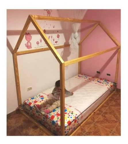 Cuna Estilo Montessori.