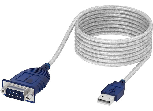 Sabrent Cable Convertidor Usb 2.0 A Serie (9 Pines) Db-9 Rs-