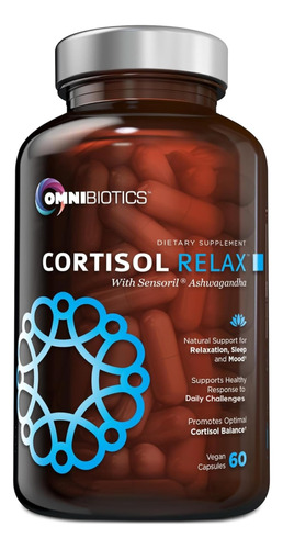 Omnibiotics Suplemento Relajante De Cortisol Con Ashwagandha