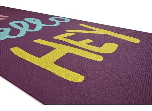 Colchoneta yoga Mat 4mm reversible violeta Reebok