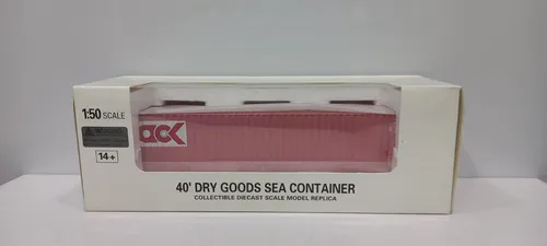 Container Ack 40' Escala 1:50 24,5 Cm De Largo