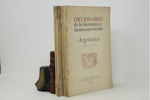 Diccionario Literatura Latinoamericana Argentina 1961 2 Vols