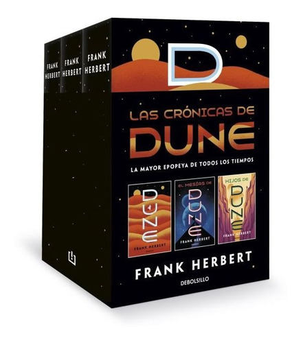 Las Cronicas De Dune ( Pack 3 Libros) (bolsillo) - Herbert